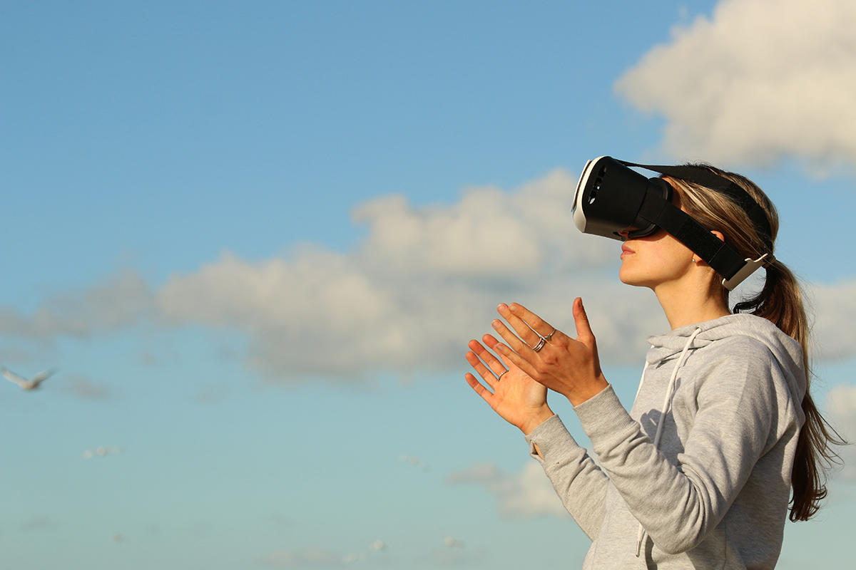 Frauen im Metaverse Frau im Metaverse
