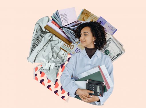 woman money budget